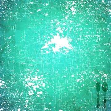 Spoon icon on old paper background Illustrazione stock