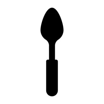 Spoon icon vector Stock Illustration