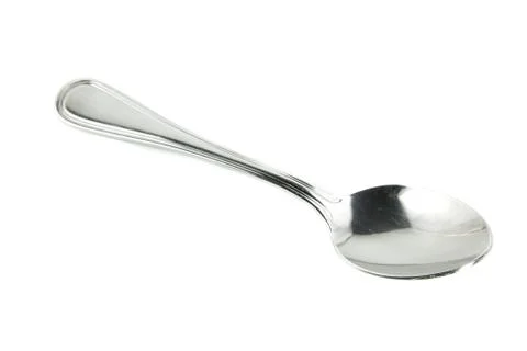 Spoon isolated on white background Stock Photos