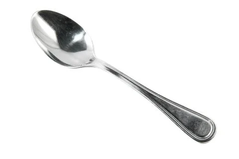 Spoon isolated on white background Stock Photos
