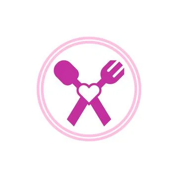 Spoon logo Stock Illustration