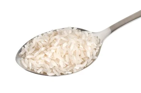 Spoon rice Stock Photos