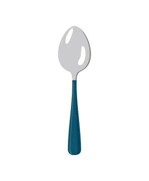 A Spoon simple illustration Illustrazione stock