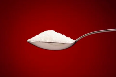 Spoon of sugar Stock Photos