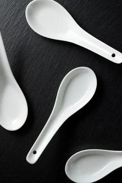 Spoons close up Stock Photos