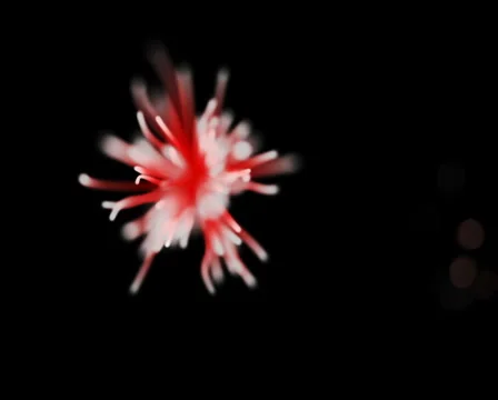 Spore red Stock Footage 5088798