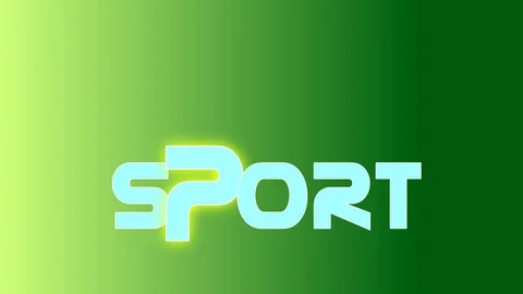 Sport animated text Stock Footage 116264618