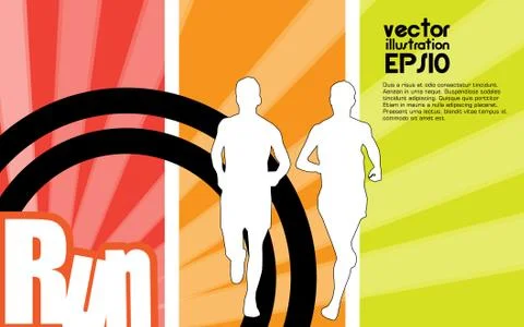 Sport background Stock Illustration