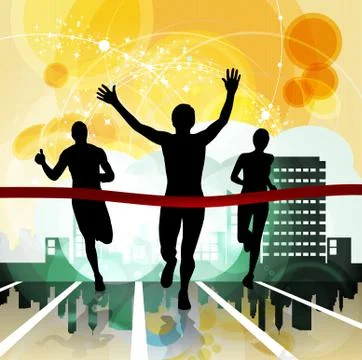 Sport background Stock Illustration