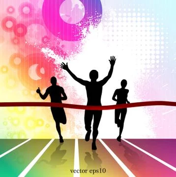 Sport background Stock Illustration