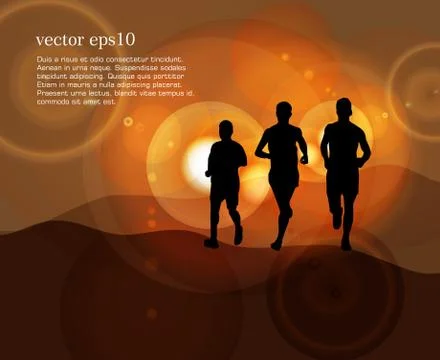 Sport background Stock Illustration