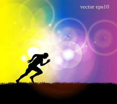 Sport background Stock-Illustration