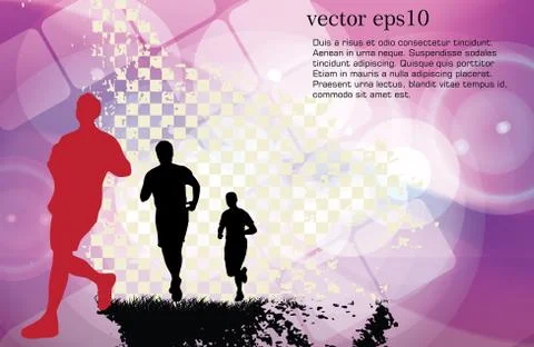 Sport background Stock Illustration