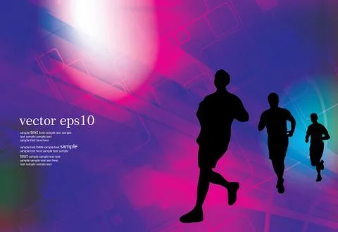 Sport background Stock Illustration