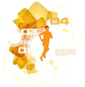 Sport background Illustration