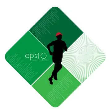 Sport background Stock Illustration