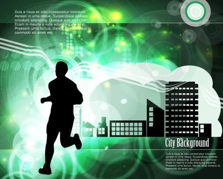 Sport background Stock Illustration