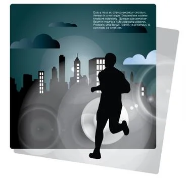 Sport background Stock Illustration