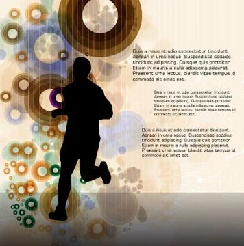 Sport background 스톡 일러스트