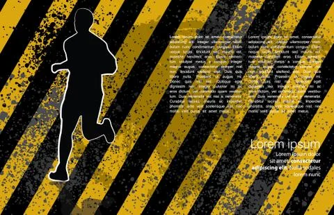 Sport background Stock Illustration