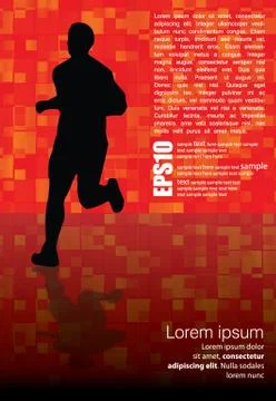 Sport background イラスト素材