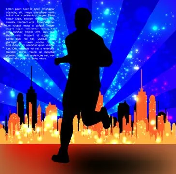 Sport background 스톡 일러스트