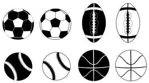 Sport Balls イラスト素材