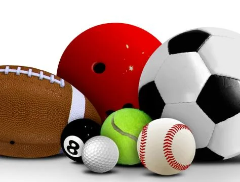 Sport balls Stock Photos
