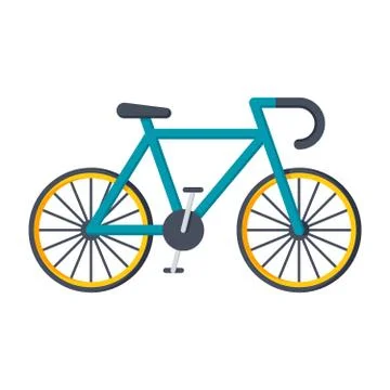Sport Bicycle Vector Icon Stock Illustration
