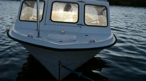 Sport boat Stock Footage 14458036