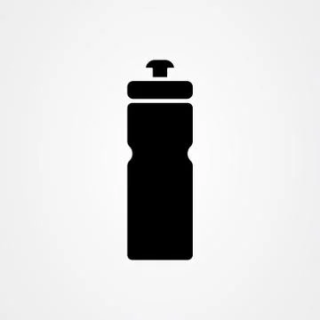 Sport bottle icon flat vector design Stock Illustration