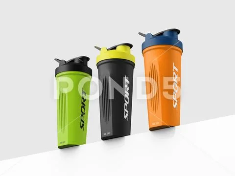Sport Bottle Mockup PSD Template