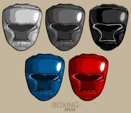 Sport. Boxing Stock Illustration