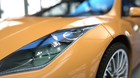 Sport Car Concept 스톡 동영상 44476830