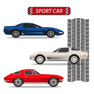 Sport car Stock Illustration