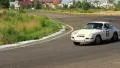 Sport car Porsche 911 taking part in vintage auto racing HD Footage