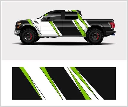 Sport car wrap design vector sport car decal wrap design vector イラスト素材