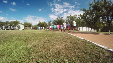 Sport Contests training 스톡 동영상 57208765