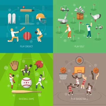 Sport Design Concept Stock Illustration