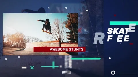 Sport Dynamic Opener for After Effects 스톡 After Effects