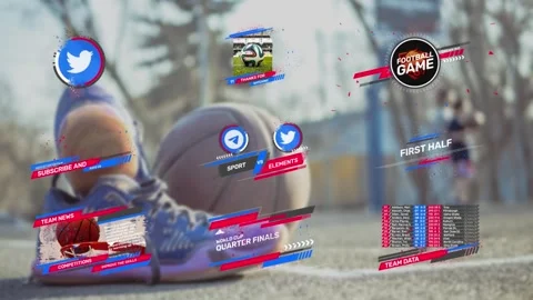 Sport Elements | After Effects After Effects素材