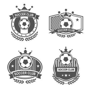 Sport emblems Stock Illustration
