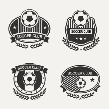 Sport emblems Stock Illustration