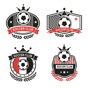 Sport emblems Illustrazione stock