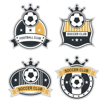 Sport emblems Stock Illustration