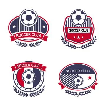 Sport emblems Stock Illustration