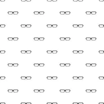 Sport eyeglasses pattern seamless Stock Illustration