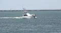 Sport Fishing Boat Enters Harbor HD Footage
