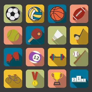 Sport icon Stock Illustration