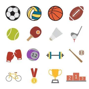 Sport icon Stock Illustration